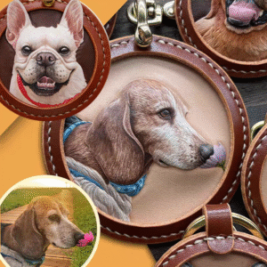 Custom leather carvings